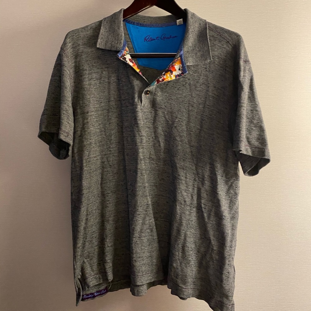 Robert Graham Polo Shirt - Size XL